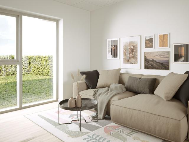3 værelses rækkehus på 91 m²