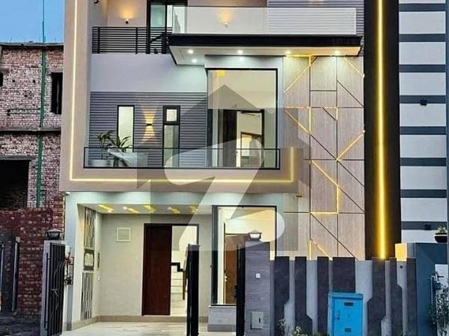 3 Years Installments Plan 10 Marla Brand New House For Sale In Park View City