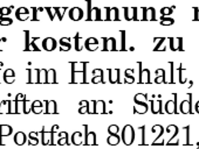 3 Zi. Einliegerwohnung