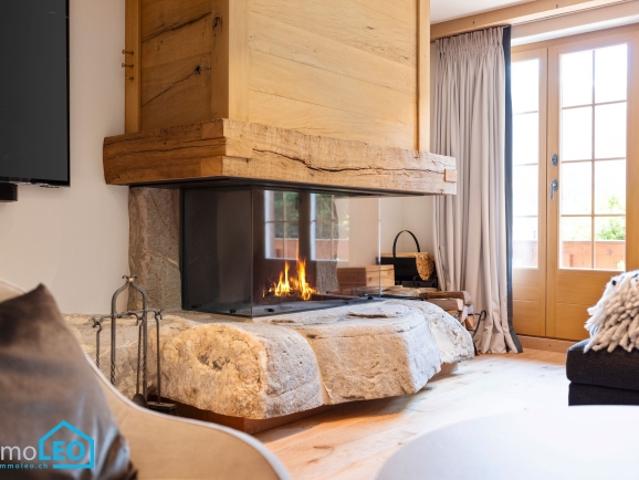 3½ Zi. Gartenwohnung + 2 Zimmer Studio, 2023 renoviert, Lauenen b. Gstaad