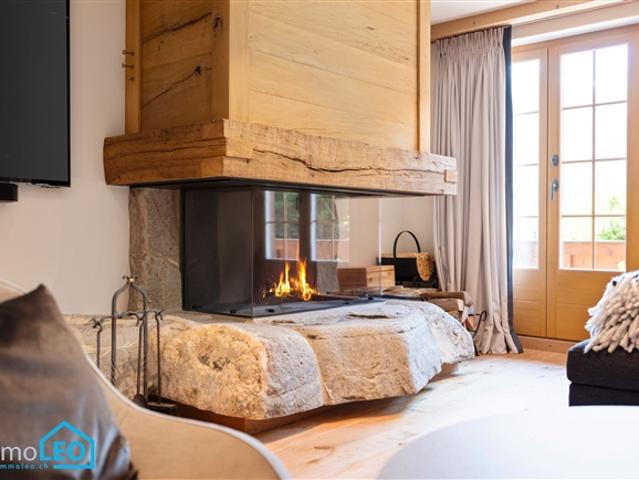 3½ Zi. Gartenwohnung + 2 Zimmer Studio, 2023 renoviert, Lauenen b. Gstaad