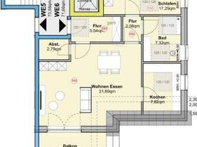 3 Zi Wohnung im Neubau 6 Parteien Haus in Siedlungshausen Winterberg
