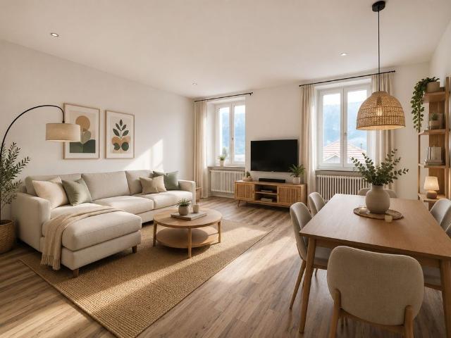 3 Zimmer, 57 m², 2. Stock
