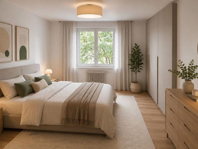 3 Zimmer, 55 m², 1. Stock