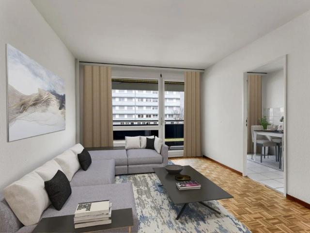 3 Zimmer, 63 m², 3. Stock