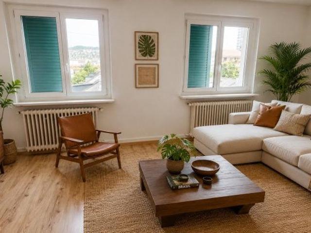 3 Zimmer, 60 m², 3. Stock
