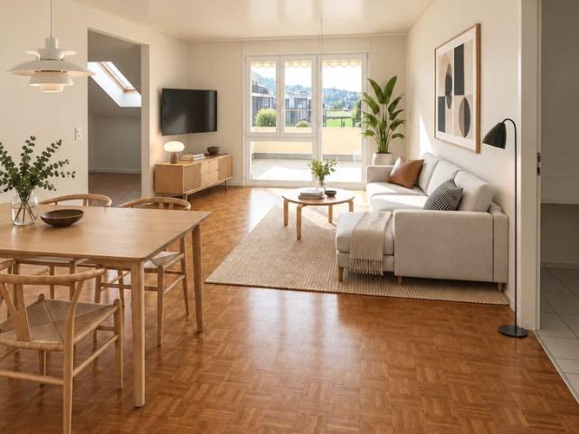 3 Zimmer, 80 m², 3. Stock