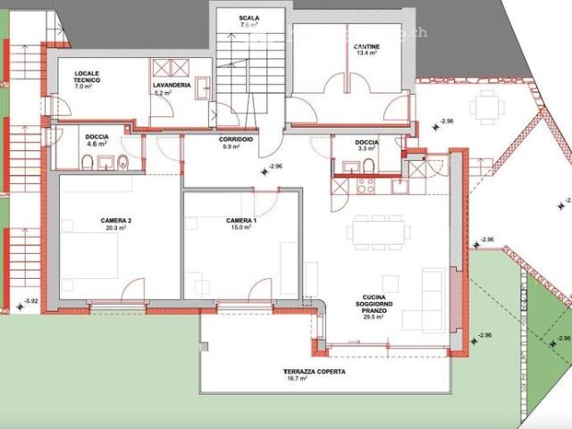 3 Zimmer, 80 m²