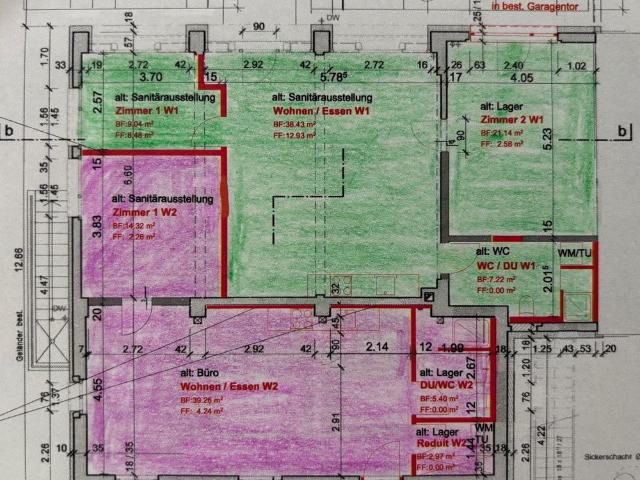 3 Zimmer, 80 m²