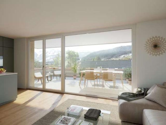 3 Zimmer, 92 m², 2. Stock