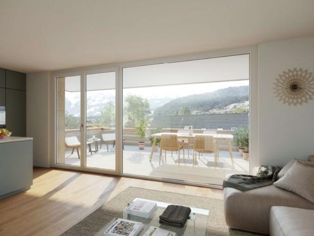 3 Zimmer, 92 m², 2. Stock