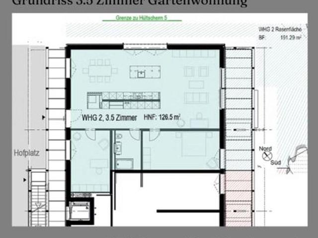 3 Zimmer, 120 m²