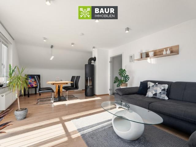 3 Zimmer Wohnglück in Biberach: Modernes Design trifft gemütliche Kaminabende