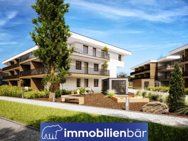 3 Zimmer Wohnung mit außergewöhnlich großem Balkon – sonnig & modern