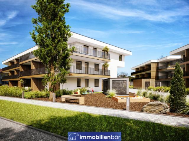 3 Zimmer Wohnung mit außergewöhnlich großem Balkon – sonnig & modern