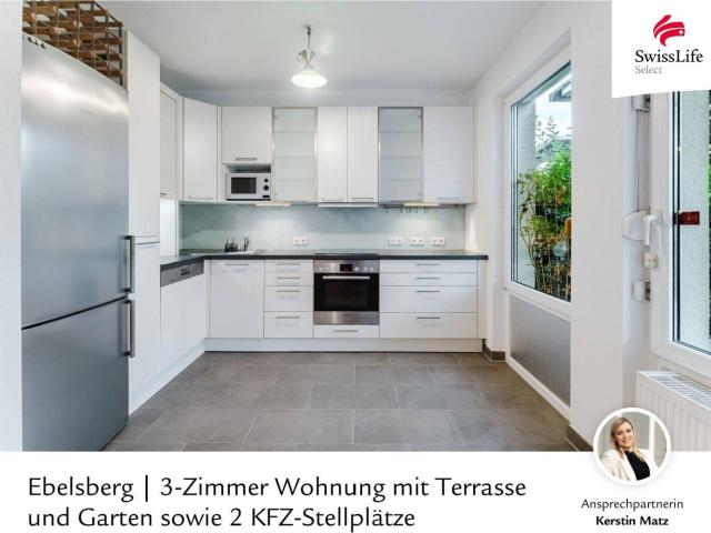 3 Zimmer Wohnung mit gemütlichem Garten in Linz/Ebelsberg