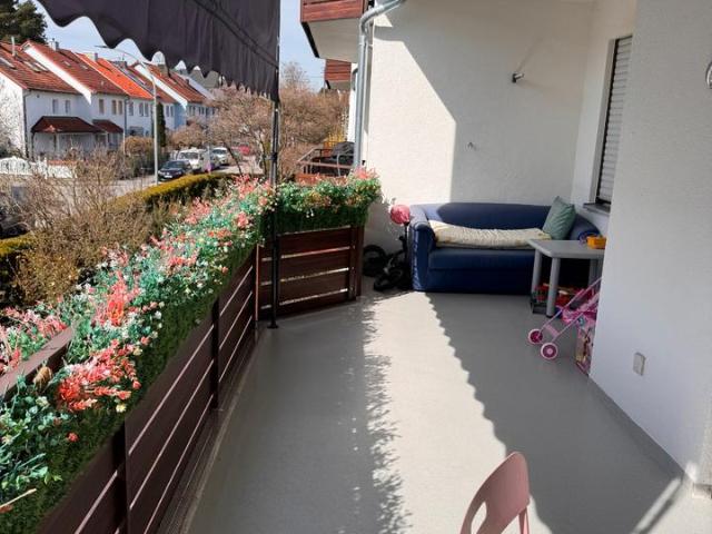 3 Zimmer Wohnung mit Süd Balkon, Hobby Raum und TG Stellplatz