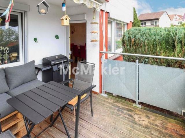 3 Zimmer Wohnung Hochparterre mit Balkon in Innenstadtlage