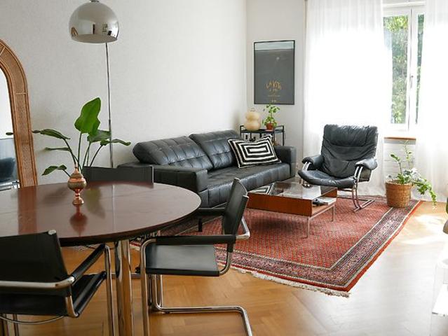 3 Zimmer Wohnung in Bern Monbijou, möbliert, auf Zeit