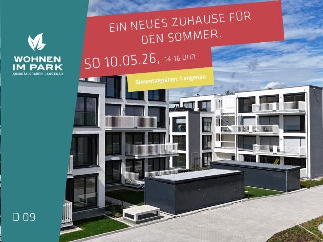 3 ZIMMER ETW IM 1. OG MIT BALKON WOHNEN IM PARK IN LANGENAU D09