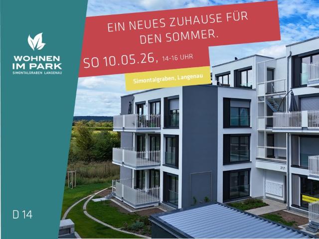 3 ZIMMER ETW IM 2. OG MIT BALKON WOHNEN IM PARK IN LANGENAU D14