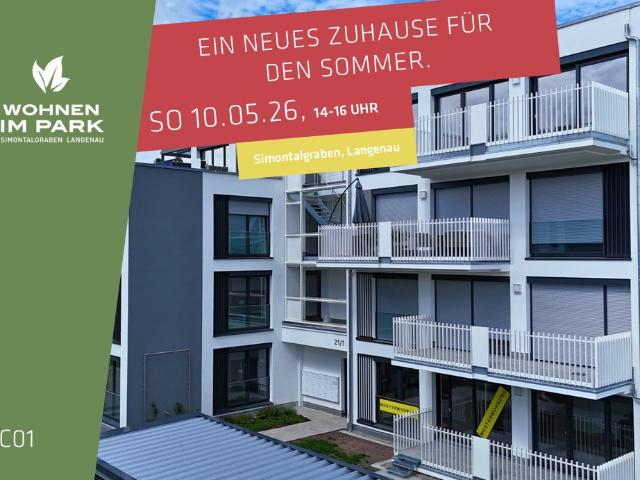 3 ZIMMER ETW MIT GARTENANTEIL WOHNEN IM PARK IN LANGENAU C01