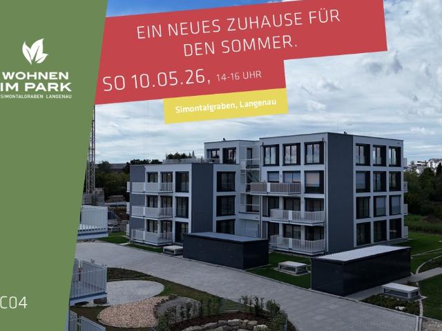 3 ZIMMER ETW MIT GARTENANTEIL WOHNEN IM PARK IN LANGENAU C04