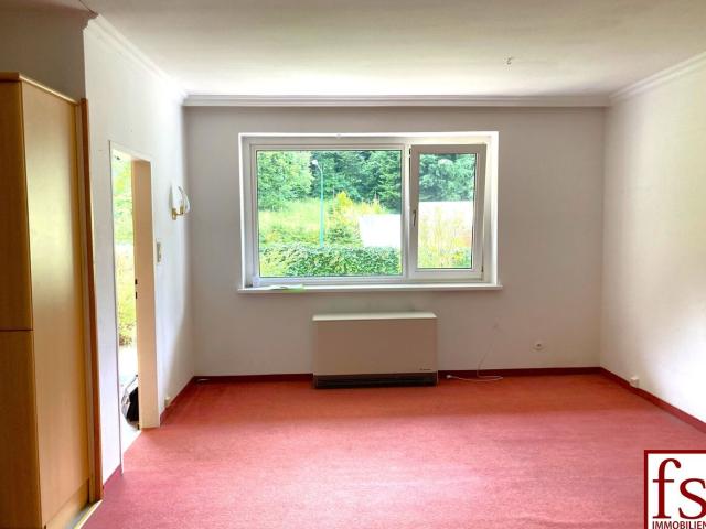 3 ZIMMER GARTENWOHNUNG mit HAUS CHARAKTER SCHÖNE AUSSICHT GRÜNLAGE nahe KATRIN SEILBAHN