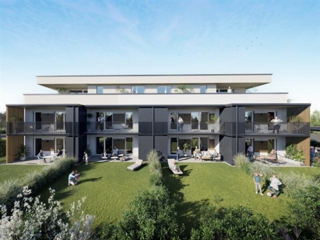3 Zimmer Gartenwohnung | ca. 70 m² | Terrasse & Eigengarten | Neubau