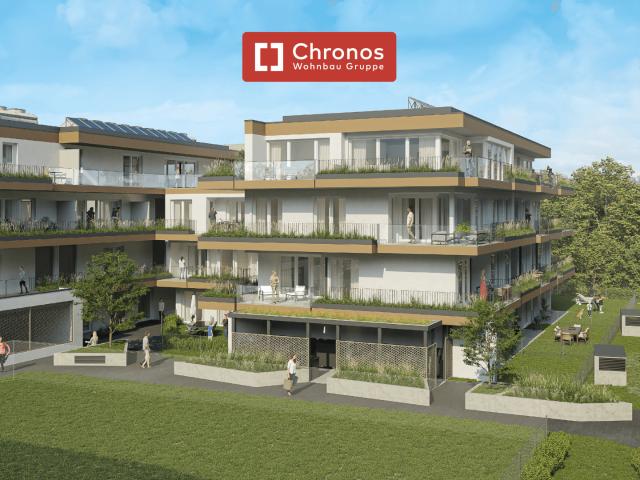3 Zimmer Grundriss auf 51m²! Effizient geplante Neubauwohnung in Puntigam!