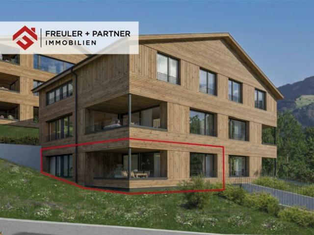 3½ Zimmer Neubauwohnung mit Garten im Projekt PRADA, Seewis