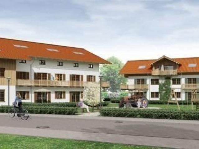 3 Zimmer Neubau EG Wohnung Gartenanteil Küche Bergpanorama