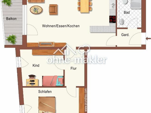 3 Zimmer Neubau Eigentumswohnungen KfW 40 Plus Standard