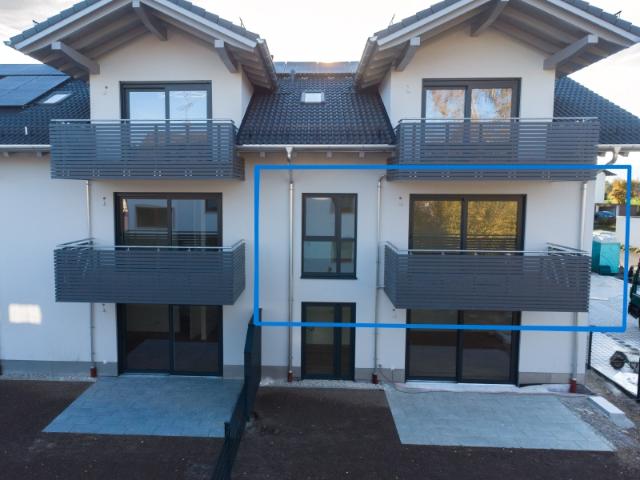 3 Zimmer Neubau Erstbezug Zentral in Großkarolinenfeld