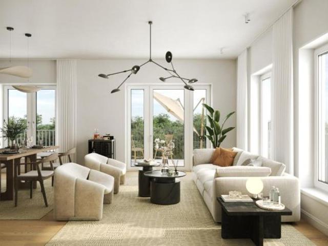 3 Zimmer Penthousewohnung in Alsterdorf Neubau