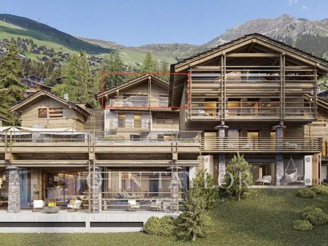 3 Zimmer Penthouse Wohnung Verbier Village