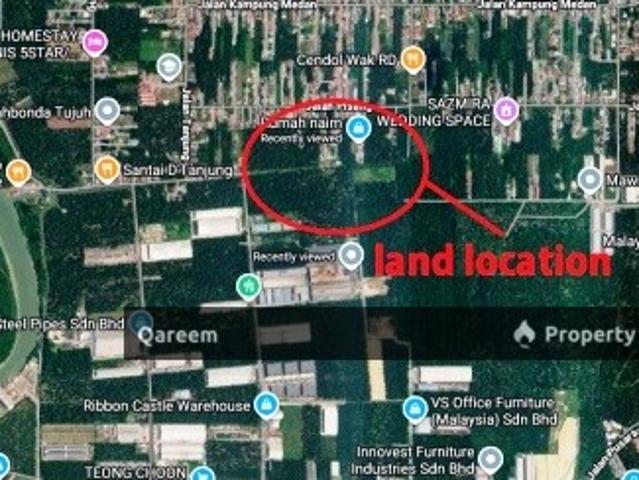 3.4 Ekar Tanah Zon Perindustrian Telok Panglima Garang