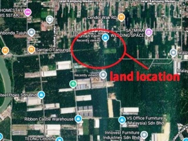 3.4 EKAR TANAH ZON PERINDUSTRIAN TELOK PANGLIMA GARANG. KUALA LANGAT. KLANG