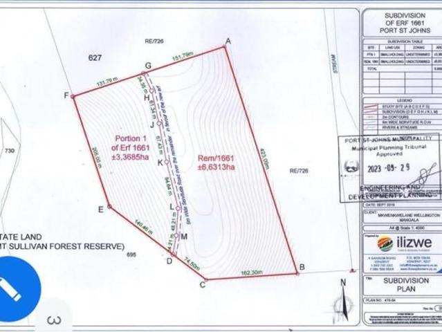 3.4 ha Land available in Port St Johns