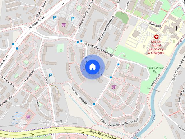 3, 4 pokojowe, Przestronne Mieszkanie w Centrum Olsztyna do Wynajęcia