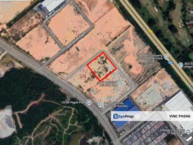 3.5 ACRES Industrial Land Pegoh Alor Gajah, Hicom Pegoh Park Melaka