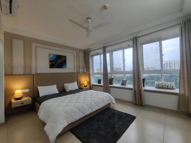 3.5 BHK Apartment in Thanisandra for rent Bengaluru. The reference number is 20288584