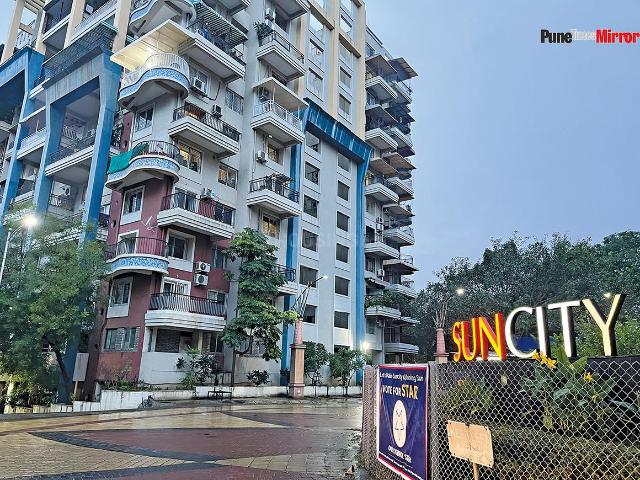 3.5 BHK Apartment in Wadgaon Sheri for resale Pune. The reference number is 19948420