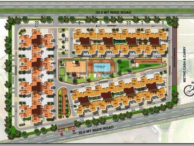 3.5 BHK Apartment in Semra for resale Lucknow. The reference number is 16002302