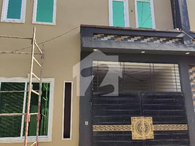 3.5 Marla Double Storey Brand New House For Sale In Ma Jinnah Road Madni Street 1.5 Year Instalment Plan