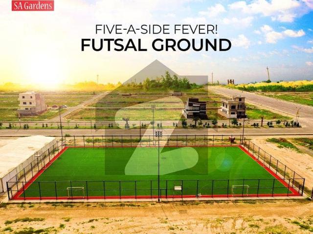 3.5 Marla Plot For Sale In SA Garden Phase 1 Sohail Block