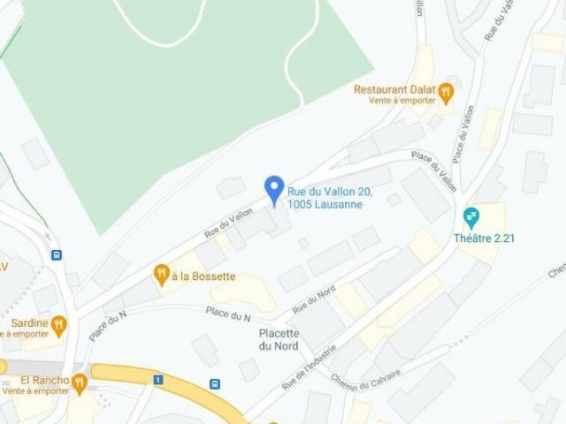 3.5 pièces au 1er étage Rue Sera Biasini 16 rue du Vallon 16 à Lausanne