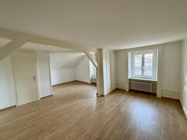 3.5 pièces sous les combles Charme unique au coeur du centre ville