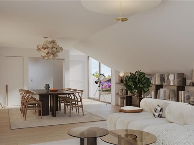NUR 5 GRUNDSTÜCKE NOCH Prilly Buissonnière DACHBODEN IM PENTHOUSE