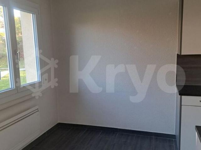 3.5 rooms on the ground floor
